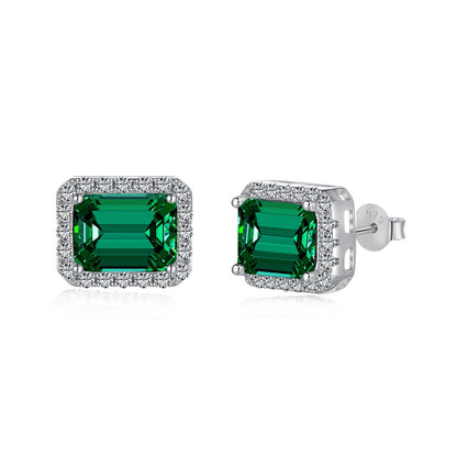 [Together]Luxurious Dainty Emerald Cut Banquet Earrings