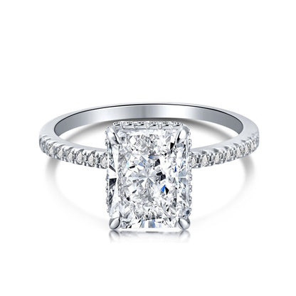 [Together]4.0 Carat Luxurious Engagement Ring