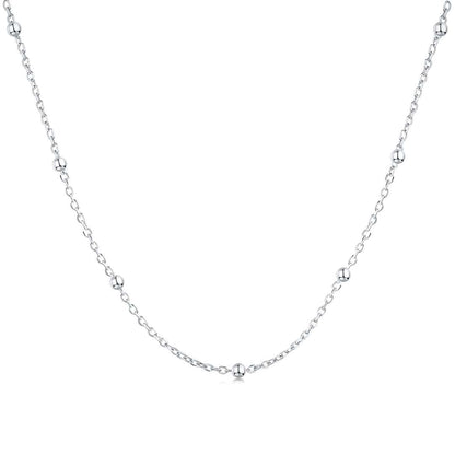 [Together]Small Bead Clavicle Chain Simple Necklace