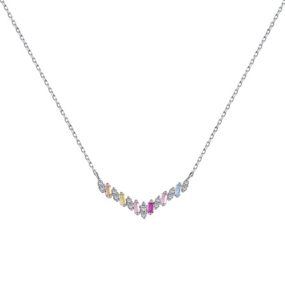 [Together]Dazzling Rainbow Necklace