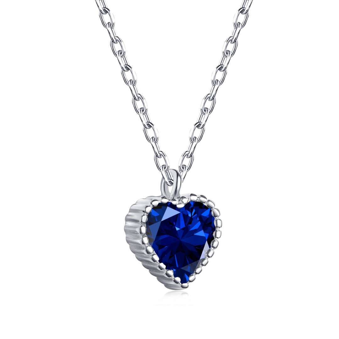 [Together]Ornate Heart Shape Necklace