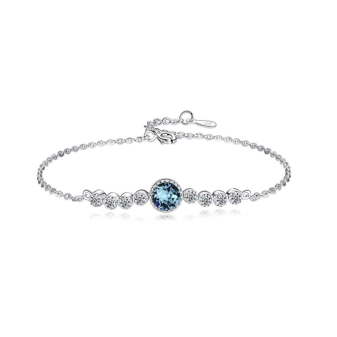 [Together]Luxurious Heart Of The Ocean Bracelet