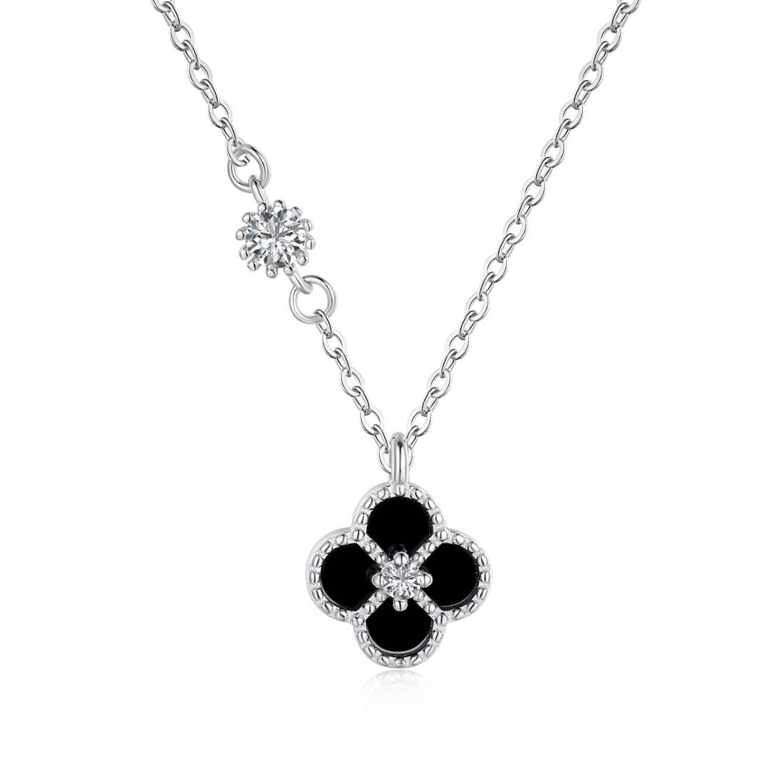 [Together]Delicate Flower Shape Necklace