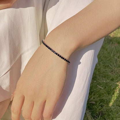 [Together]Radiant Colorful Round Cut Party Bracelet