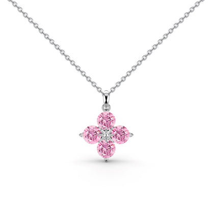 [Together]Four-Leaf Clover And Eight-Pointed Star Necklace