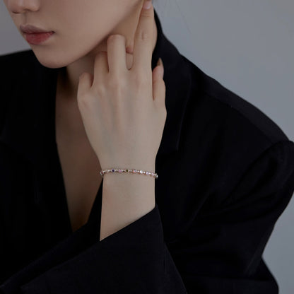 [Together]Sparkling Exquisite Round Cut Party Bracelet