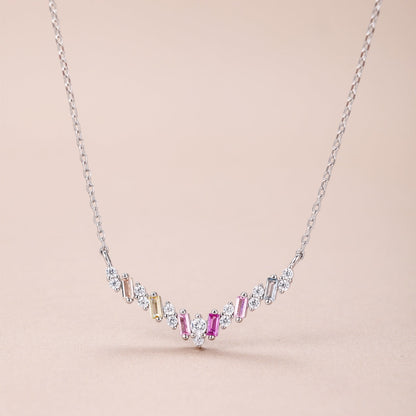 [Together]Dazzling Rainbow Necklace