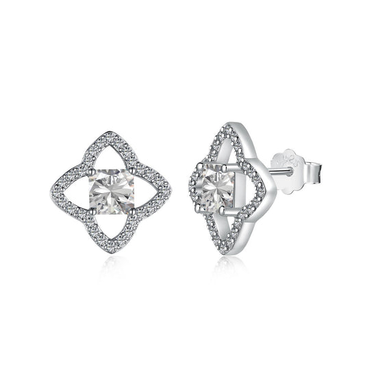 [Together]Elegant Star Shape Princess Cut Daily Earrings