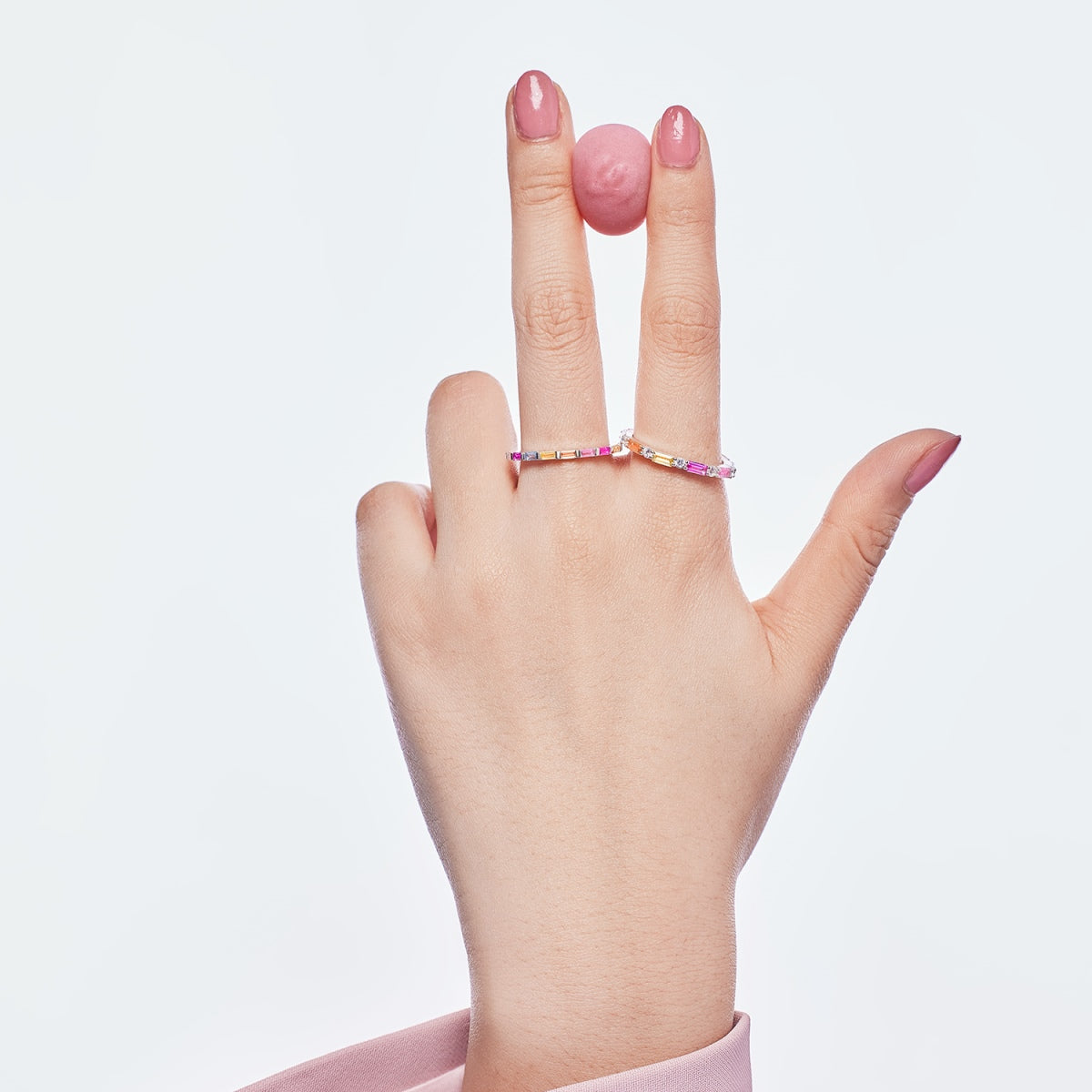 [Together]Lively In Shades Elegant Radiant Cut Daily Ring