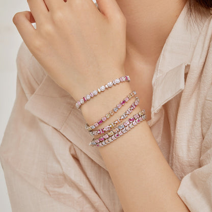 [Together]Radiant Colorful Round Shape Daily Bracelet